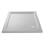 Balterley 760mm Premium Slip Resistant Square Shower Tray - White 3