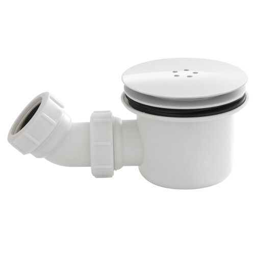 Balterley Resin Shower Tray Mega Flow Waste - White 2