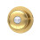 Balterley Traditional Dual Flush Push Button - 72mm - Brushed Brass 3
