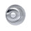 Balterley Traditional Dual Flush Push Button - 72mm - Chrome 3