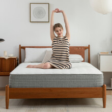(Single (90*190*20cm)) Gude Night Spring and Memory Form Hybrid Mattress