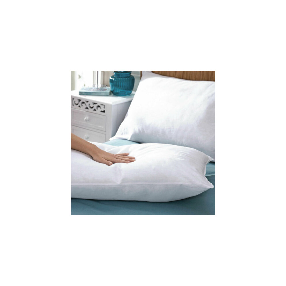 (Bounce Back Pillow 2-Pack) Waterproof Mattress Protector Cover Terry Towel