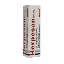 Herpesan Gel 5g, Used To Treat Lip Sores & Mouth Ulcers, Rapid Relief, Topical Gel, Reduces Discomfort & Promotes Healing