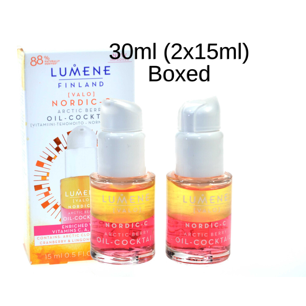 Lumene Nordic-C Arctic Berry Oil Cocktail 15ml x2