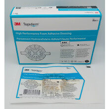 Tegaderm Foam Dressing Oval 10cm x 11cm Box of 10 - REF: 90611