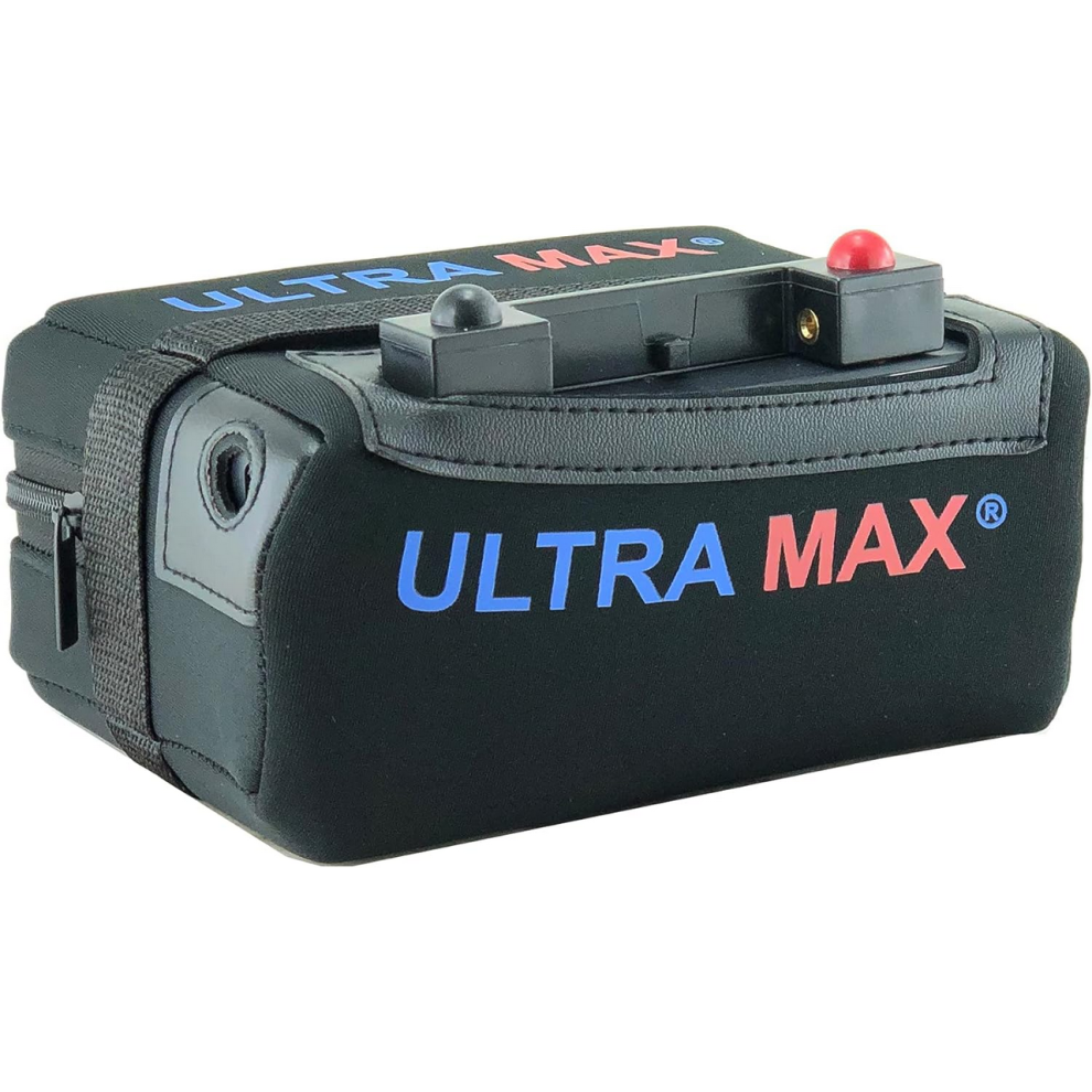 Ultramax 12v 18Ah LiFePO4 Golf Trolley Battery with USB Port