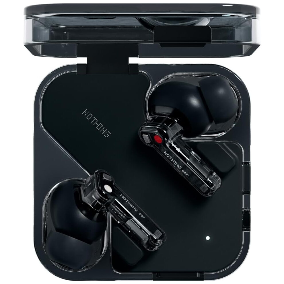 Nothing Ear Ear Buds, Hi-Res Audio, Smart Active Noise Cancelling - Black