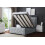 DS Living (Small Single, Silver) Allegra Upholstered Bed with Ottoman 3