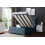 DS Living (Super King, Blue) Allegra Upholstered Bed with Ottoman 3