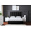 DS Living (Single, Black) Evangeline Panel Upholstered Bed 1
