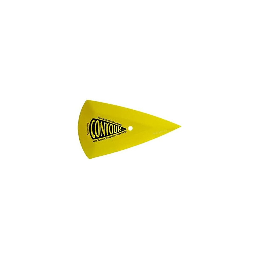 Active Window Films Yellow Contour Squeegee Car Window Tinting Vinyl Pro Fitting Tool