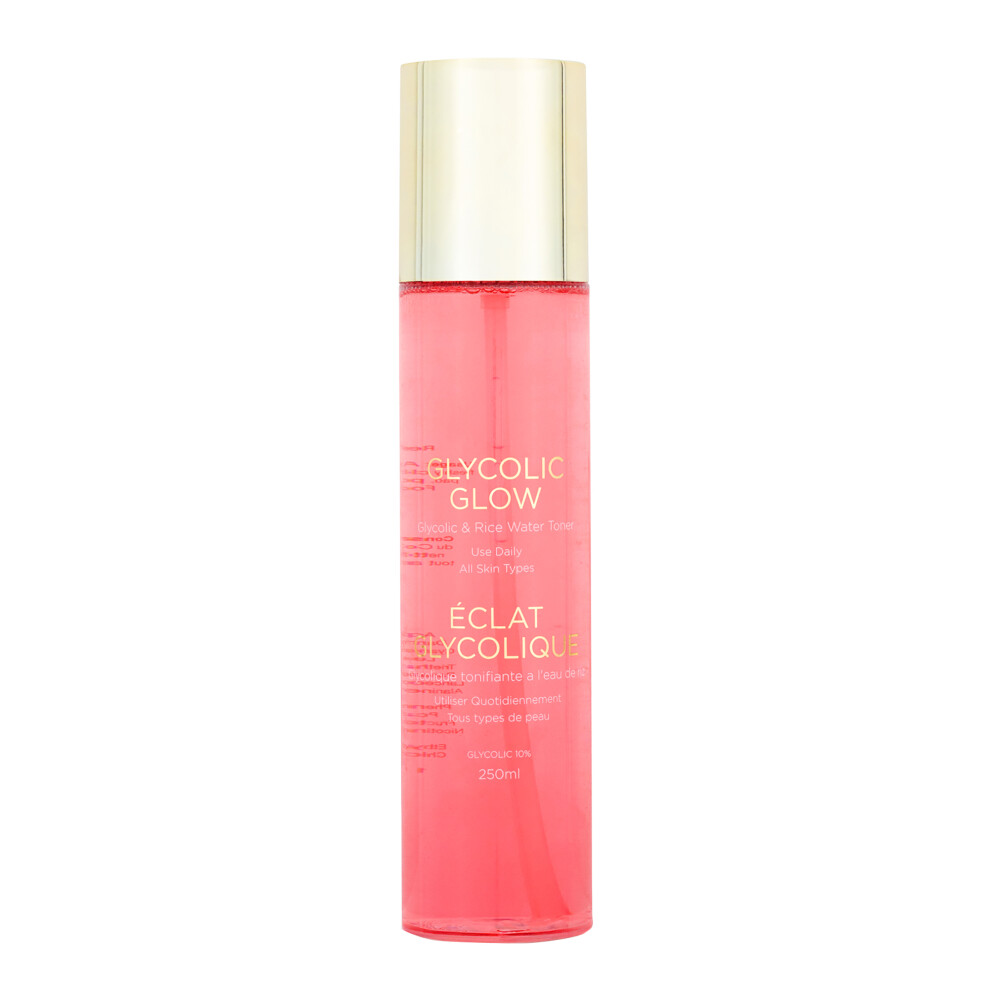 Makari Glycolic Acid and Rice Water Toner - Toner for Face to Brighten Skin - Glycolic Acid Toner - Rejuvenating Formula for All Skin Types - 8.45 oz