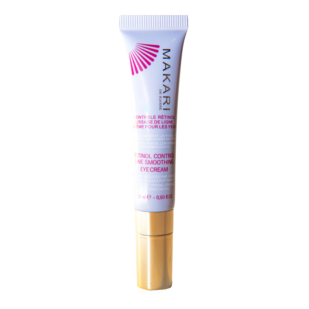 Makari Retinol Control Line Smoothing Eye Cream - Boosts Collagen, Prevents Fine Lines and Wrinkles - Retinol Eye Cream with Rice, Vitamin E - 1.4 oz