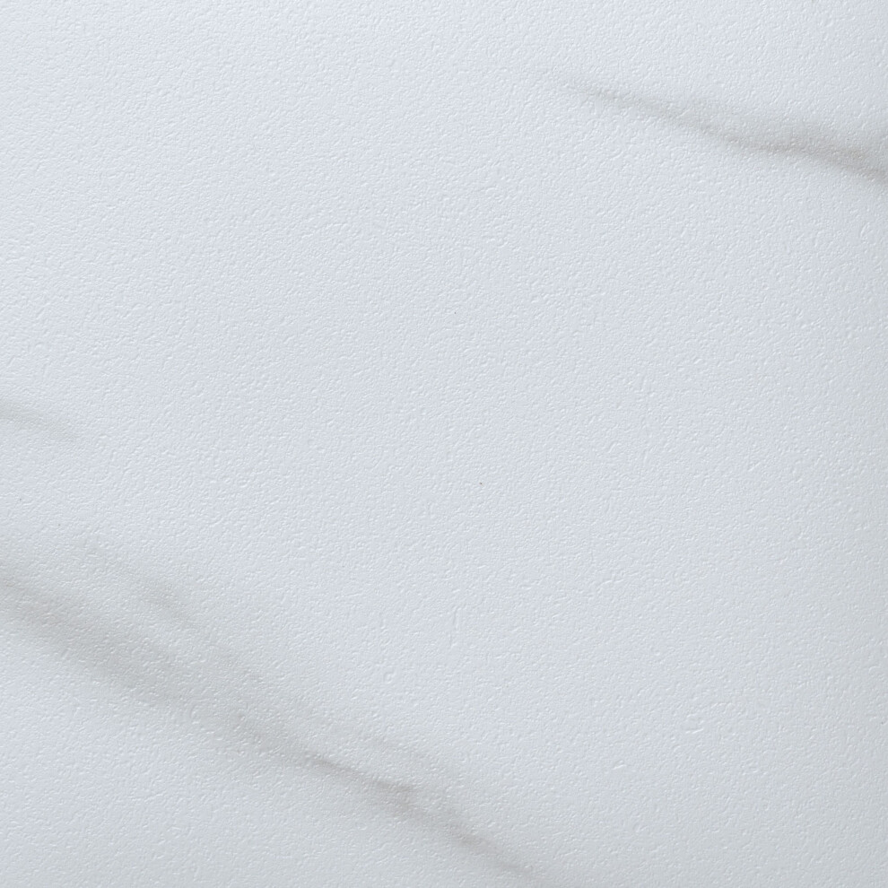 Novecrafto (White Marble, Pack Of 60) Self Adhesive Vinyl Floor Tiles - Peel And Stick Floor Tiles, Durable Stick On Vinyl Flooring
