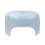 Large White Step Stool Anti Slip Single Household Step Stool Seat 2