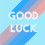 Scribbler Good Luck Simple Contemporary Good Luck Greeting Card 1