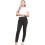 Avon (Black, UK 10) Womens Stretch High Waisted Half Elasticated Jeans 3