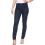 Avon (Dark Blue, UK 8) Womens Stretch High Waisted Half Elasticated Jeans 1