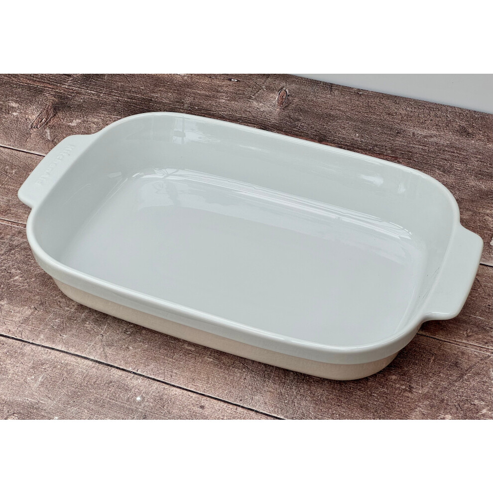 Kitchenaid White Rectangular Baking Dish, 32cm-image-OPC-PF56B8B-NEW