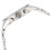 Armani EMPORIO ARMANI MEN'S AR5859 WHITE RUBBER STRAP WHITE DIAL SILVER CASE 3