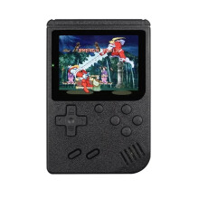 (Black) Retro Portable Mini Handheld Video Game Console 8-Bit 3.0 Inch LCD Color Kids Game Player Built-in 500 games For Kid Xmas Gift