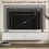 Homcom HOMCOM Wall Mounted TV Stand Unit with Storage and High Gloss Effect, White 6