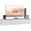 Homcom HOMCOM Wall Mounted TV Stand Unit with Storage and High Gloss Effect, White 1