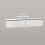 Homcom HOMCOM Wall Mounted TV Stand Unit with Storage and High Gloss Effect, White 2