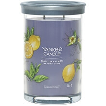 Yankee Candle - Schwarzer Tee & Zitronen Keramikbecher (567g)