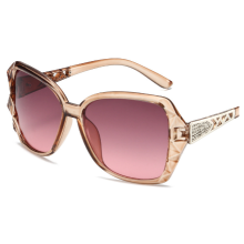 (Champagne gold) FRIUSATE Women Large Sunglasses Vintage Fashion Ladies Sunglasses UV400