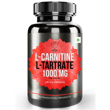 Nobel Nature L-Carnitine L-Tartrate - 1000 MG Helps Boost Energy and Enhance Muscle 120 Veg Capsules