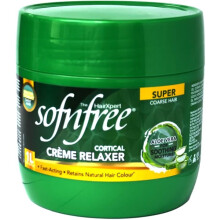 Clere Sofnfree Corticol Creme Relaxer SUPER Intensive Hair Straightening 450ml