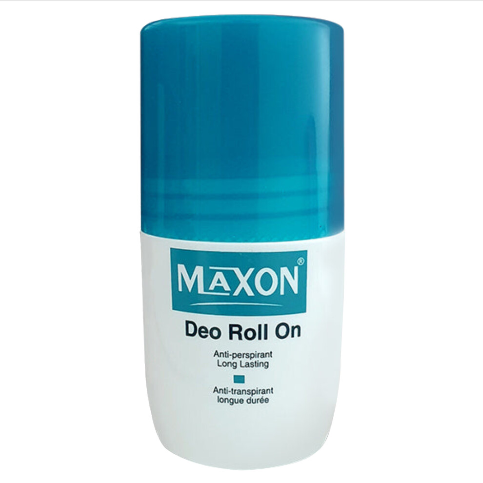Maxon Roll-On 24-Hour Antiperspirant Protection with Advanced Formula for Effective Sweat and Odor Control 60ml