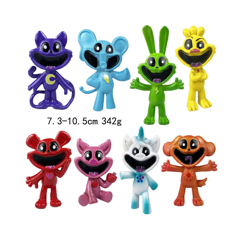 (8pcs Set A) Smiling Critters Figures Poppy Playtime Toys Dolls