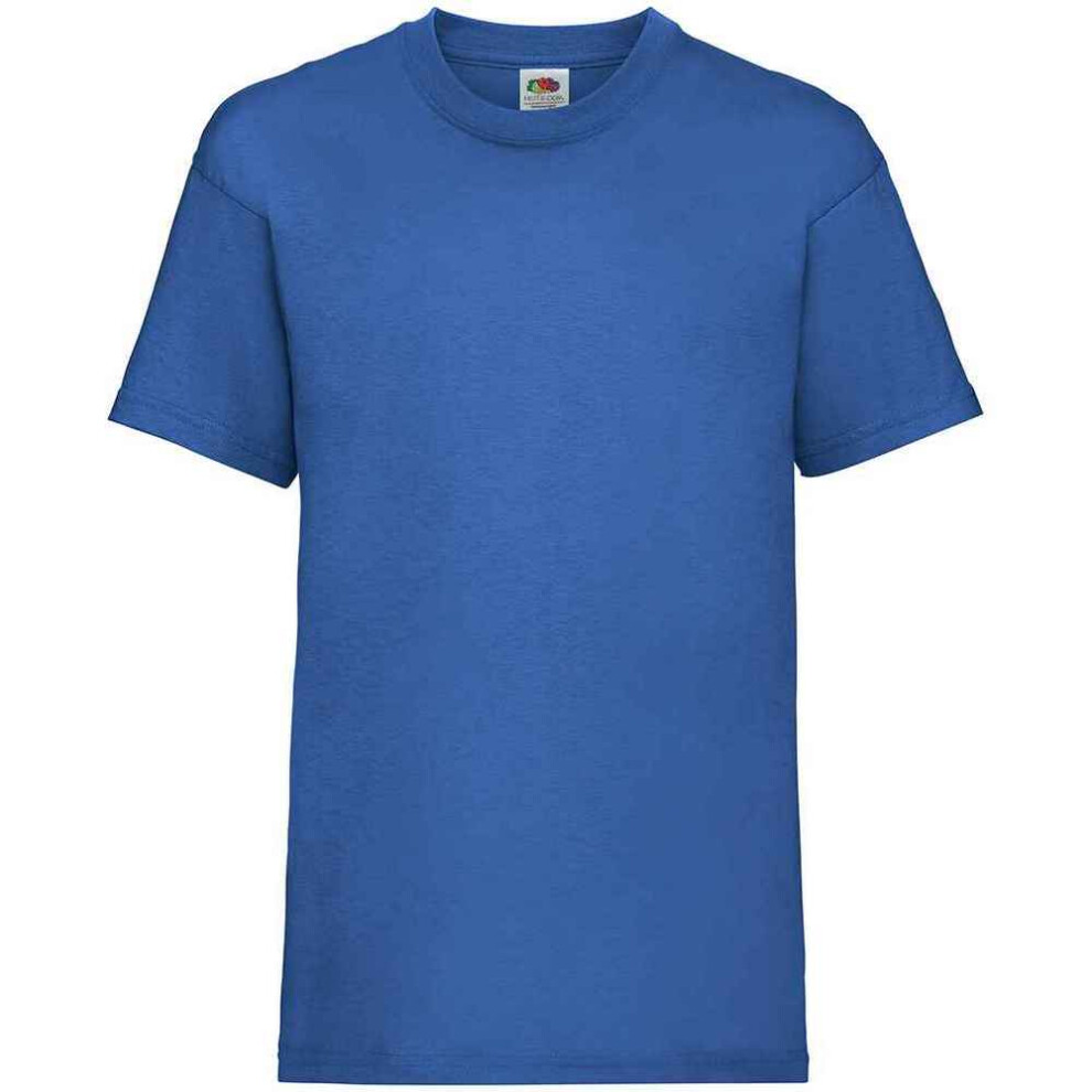 (14-15 Years, Royal Blue) Fruit of the Loom Childrens/Kids Valueweight T-Shirt