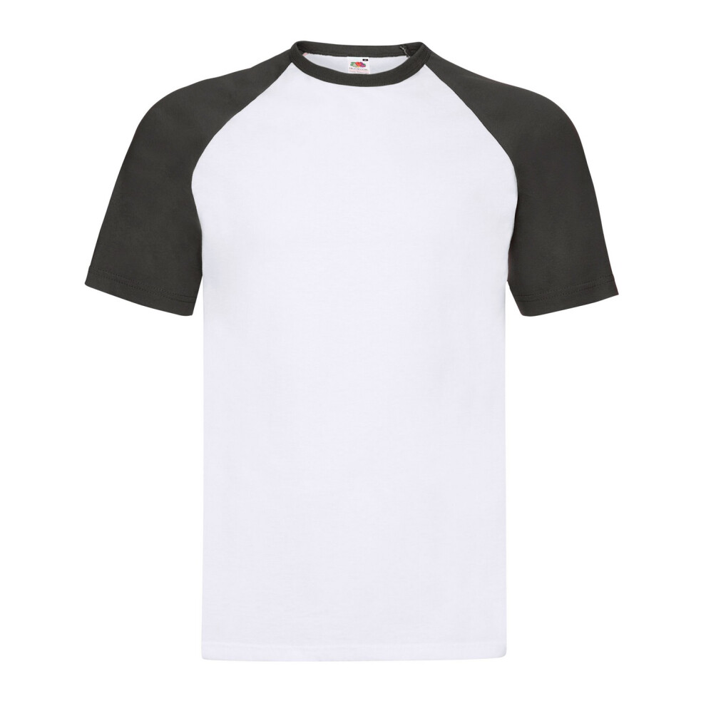 Contrast Panel Baseball T-Shirt