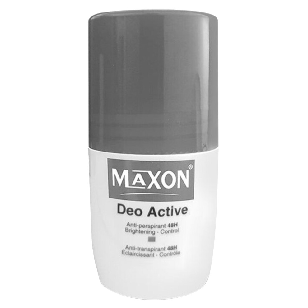Maxon Deo Active 24-Hour Deodorant Protection with Advanced Odor Control, Active Formula, Gentle on Skin 60ml