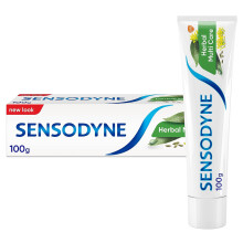 Sensodyne Herbal Multi Care with Eucalyptus & Fennel Extracts, Relieve Sensitivity, Fight Tooth Decay, Keep Gums Healthy, Freshens Breath, 100g