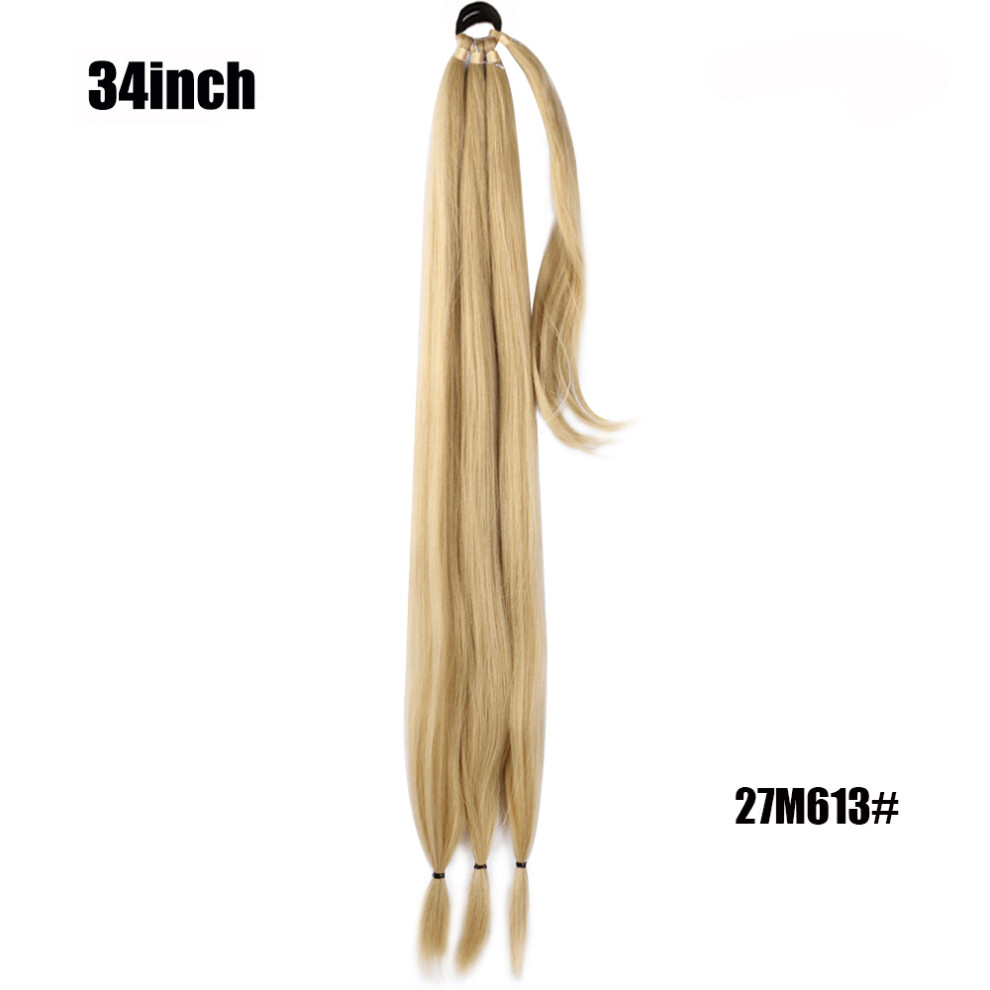 Yetp Star Unisex Not,Specified (34Inch-27M613) Synthetic Long Braided Ponytail Hair Extensions Synthetic Boxing Braids Wrap