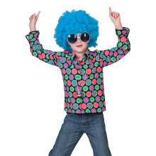 (Age 8-9) 70's Polka Dot Shirt , Boys