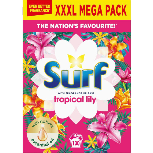 SurfTropicalLilyLaundryPowder6.5kg