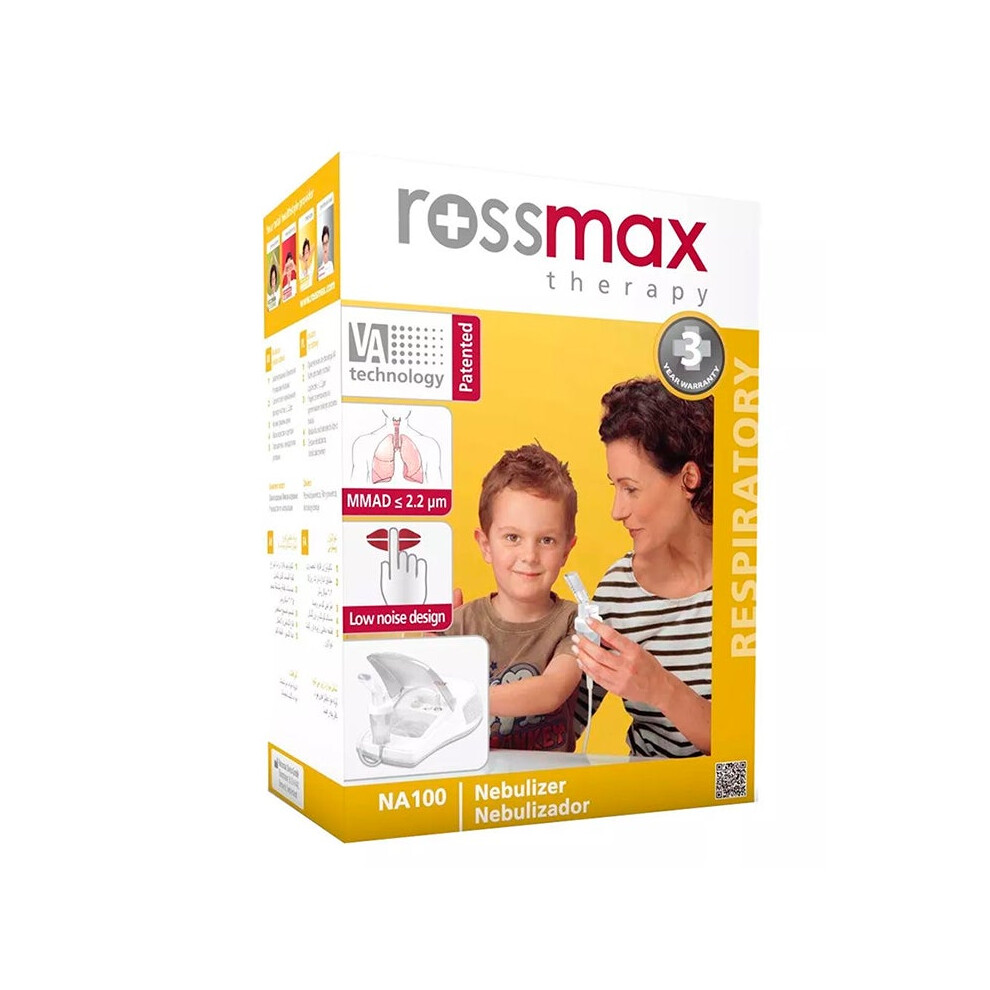 Rossmax NA100 Nebulizer Advanced VAT Technology for Efficient and Effective Nebulization Compact and User Friendly Design