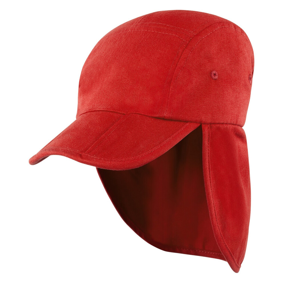 (One Size, Red) Result Headwear Childrens/Kids Fold Up Legionnaire Hat