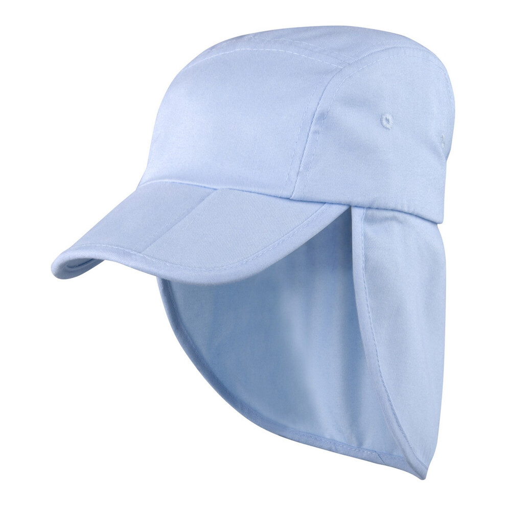 (One Size, Sky Blue) Result Headwear Childrens/Kids Fold Up Legionnaire Hat