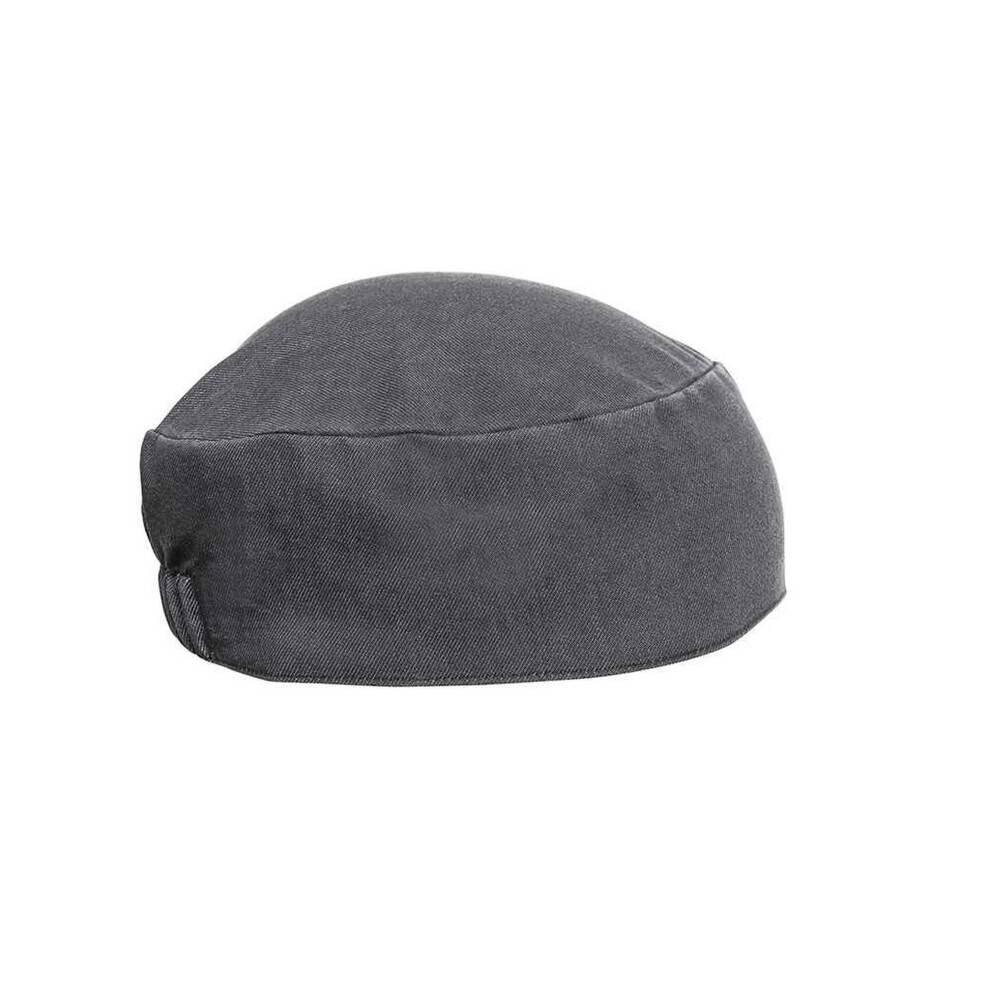 Denim Chef Skull Cap