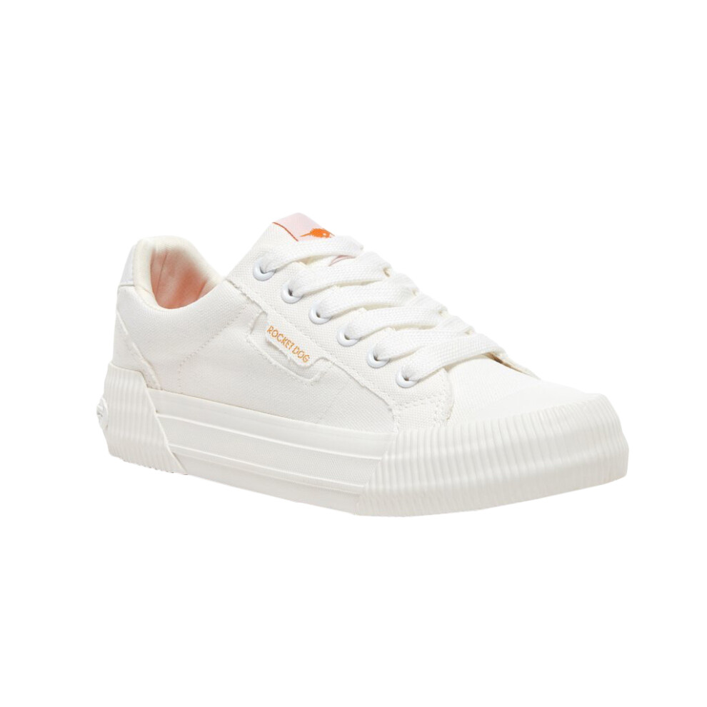 (8 UK, White) Rocket Dog Womens/Ladies Cheery Trainers