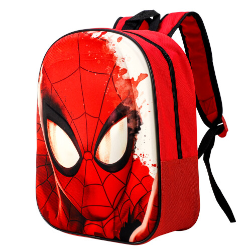 Marvel Spiderman 3D Eva Backpack Kids School Bag Boys Red Marvel Rucksack 1