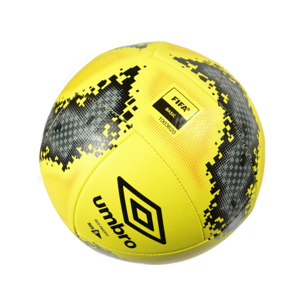 (5, Black/Yellow) Umbro Neo Swerve Football