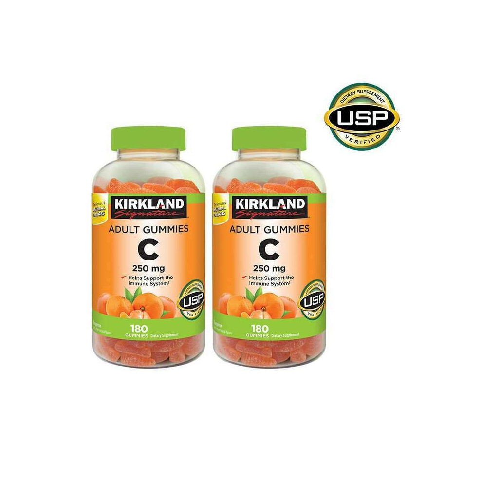 Kirkland Signature Vitamin C 250 mg. 360 Adult Gummies