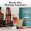 BARE BARREL Cocktail Making Kit | 14-Piece Bartender Kit Cocktail Shaker Set Maker | Bamboo Display Stand 4